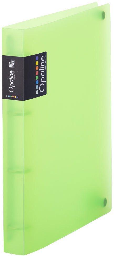 KARTON P+P Opaline PP A4 D20 4kroužkové, zelené