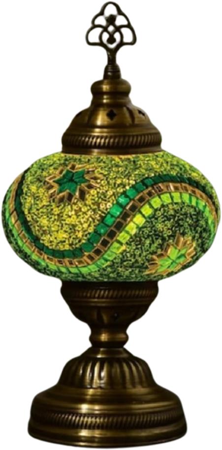 Krásy Orientu Orientální mozaiková stolní lampa Hazan - 16 cm
