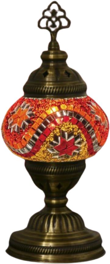 Krásy Orientu Orientální mozaiková stolní lampa Daliah- 12 cm