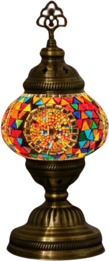 Krásy Orientu Orientální mozaiková stolní lampa Esila - 12 cm