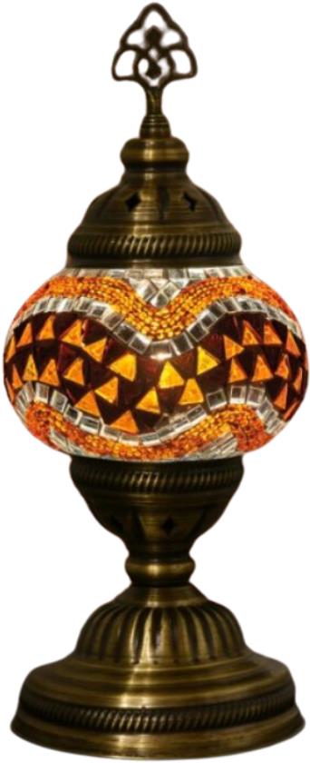 Krásy Orientu Orientální mozaiková stolní lampa Konya - 12 cm