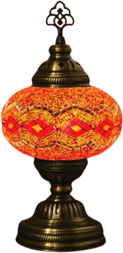 Krásy Orientu Orientální mozaiková stolní lampa Afia - 16 cm
