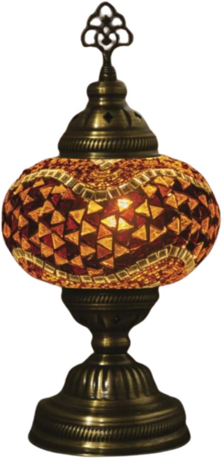 Krásy Orientu Orientální mozaiková stolní lampa Konya - 16 cm