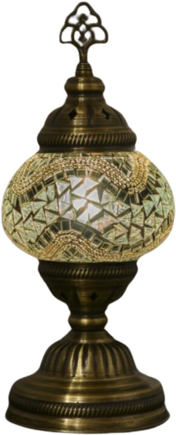 Krásy Orientu Orientální mozaiková stolní lampa Imaan - 12 cm