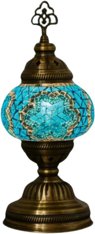 Krásy Orientu Orientální  mozaiková stolní lampa Aylin - 12 cm
