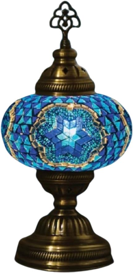 Krásy Orientu Orientální mozaiková stolní lampa Derin - 16 cm