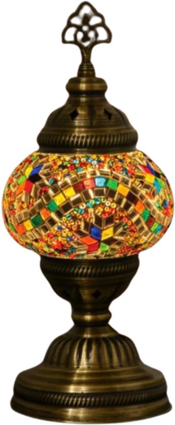 Krásy Orientu Orientální mozaiková stolní lampa Cansu - 12 cm