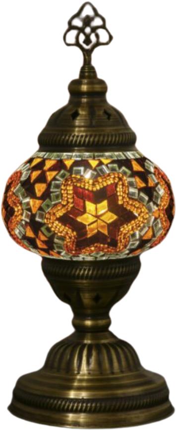 Krásy Orientu Orientální mozaiková stolní lampa Dania - 12 cm
