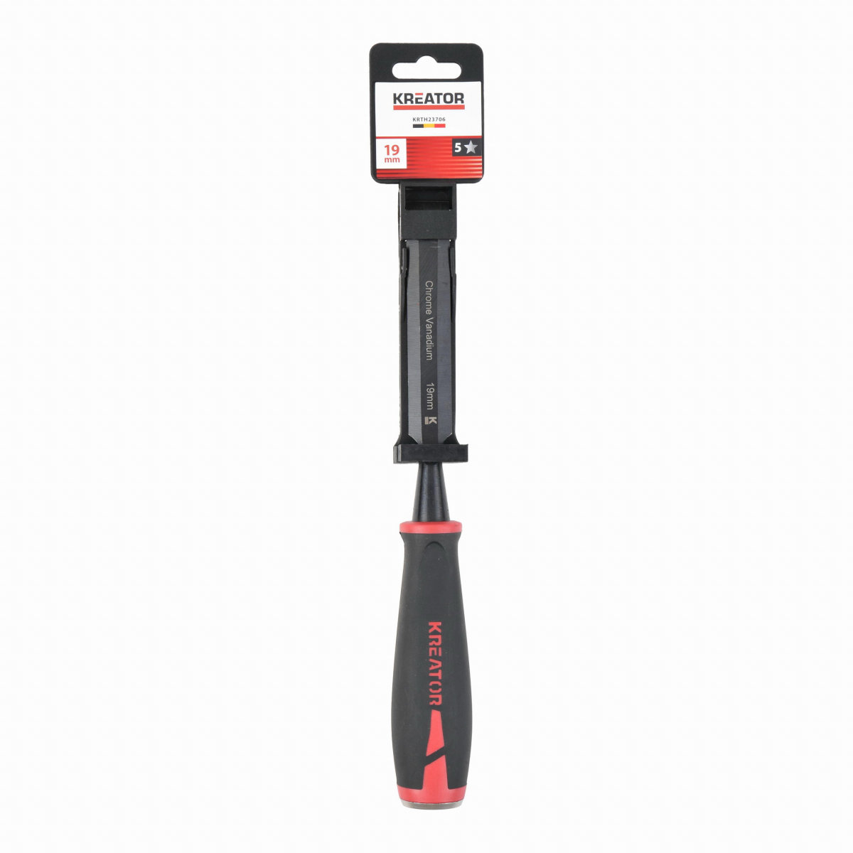 KREATOR Dláto na dřevo TPR 19mm KRTH23706