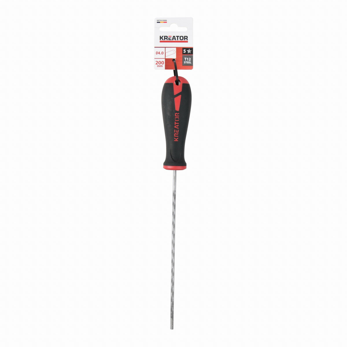 KREATOR Pilník na pilové řetězy 4,0 × 200 mm KRTH23006