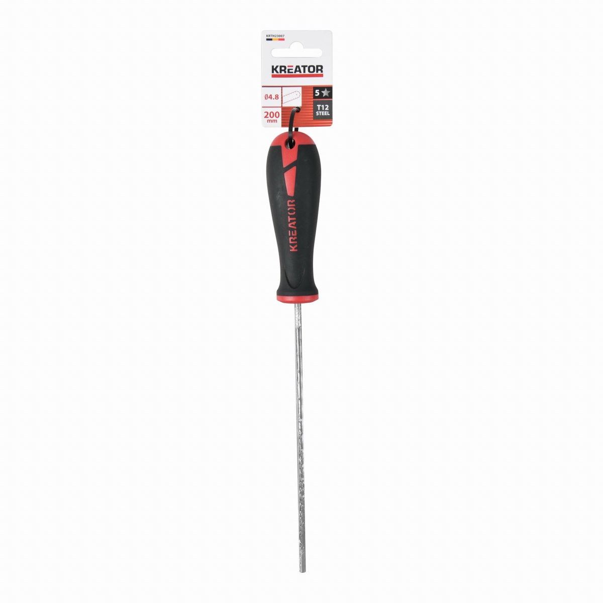 KREATOR Pilník na pilové řetězy 4,8 × 200 mm KRTH23007