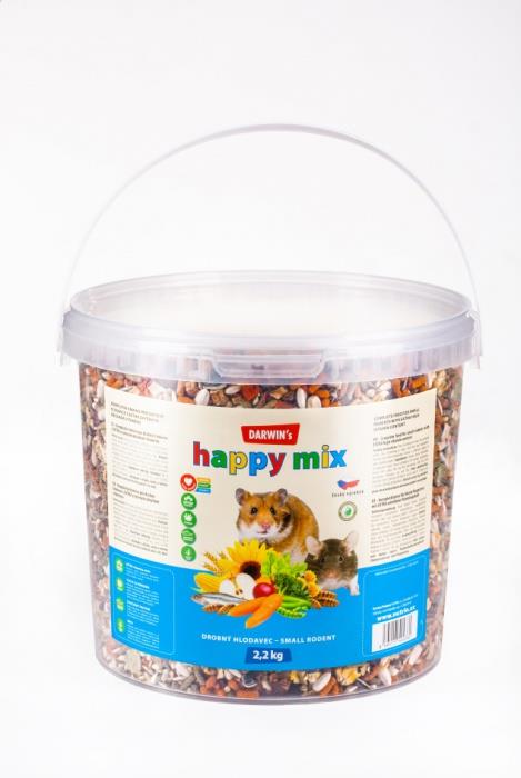 Darwin's New drobný hlodavec happy mix 2,2 kg