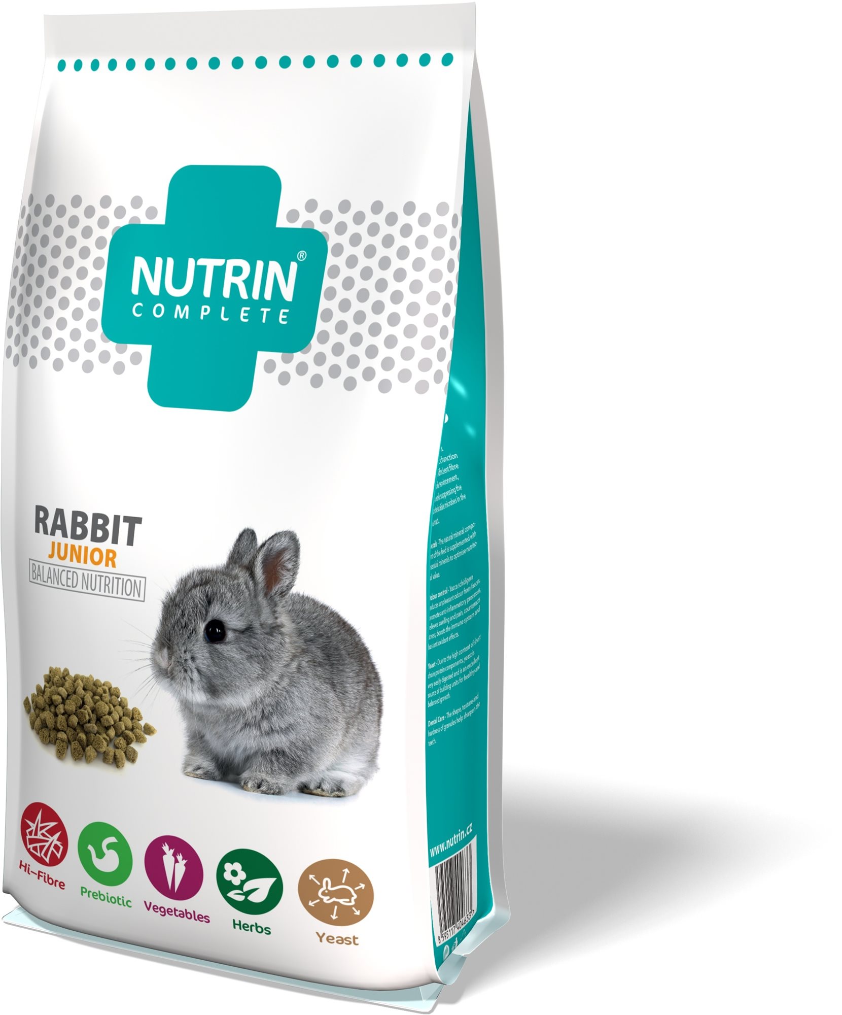Nutrin Complete králík junior 1500 g