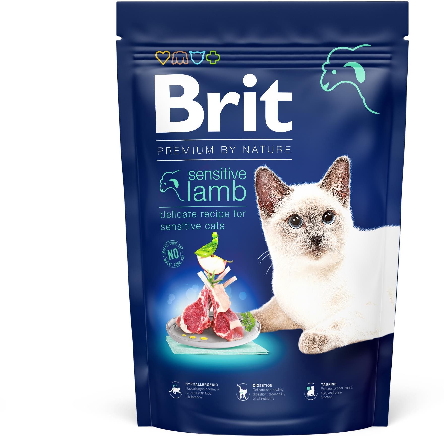 Brit Premium by Nature Cat Sensitive Lamb 1,5 kg