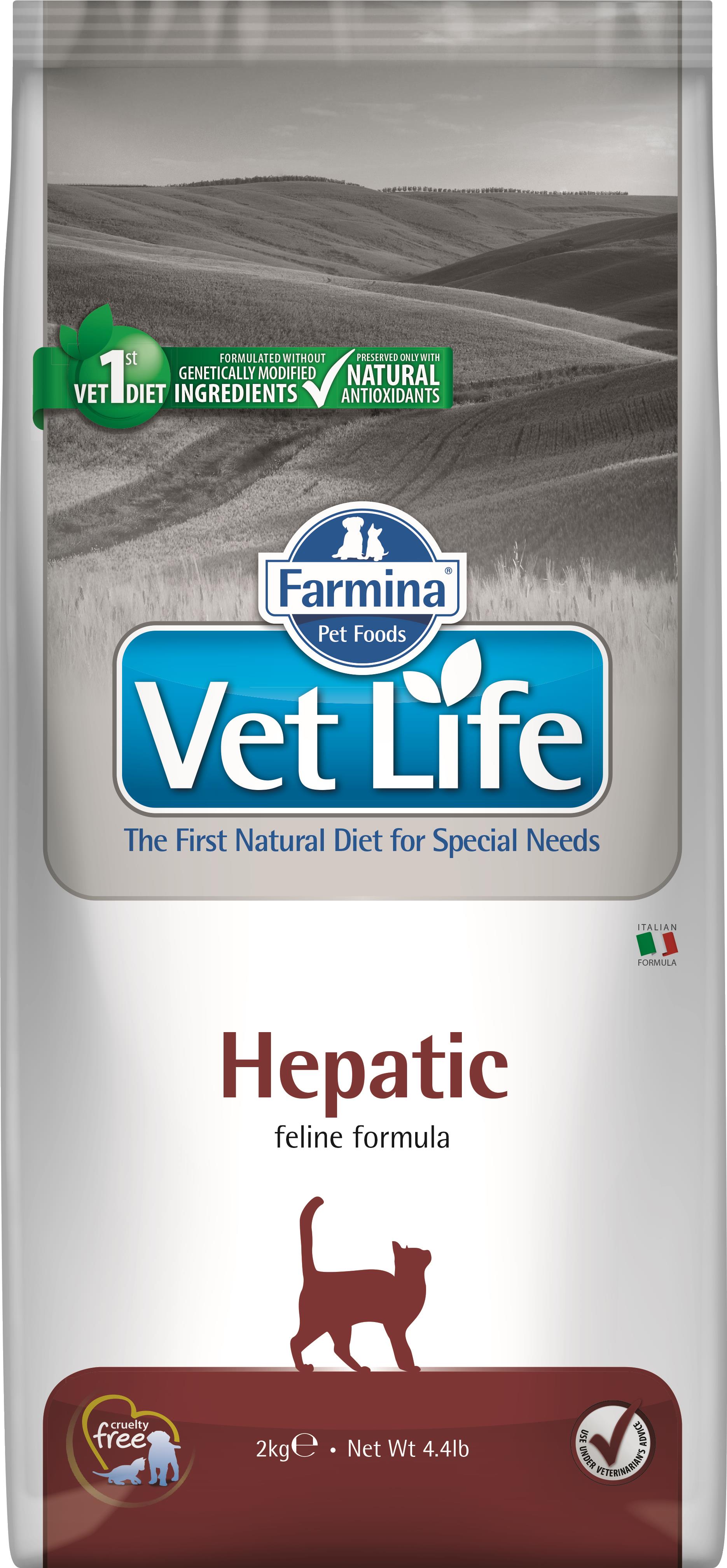 Vet Life Natural CAT Hepatic 2 kg