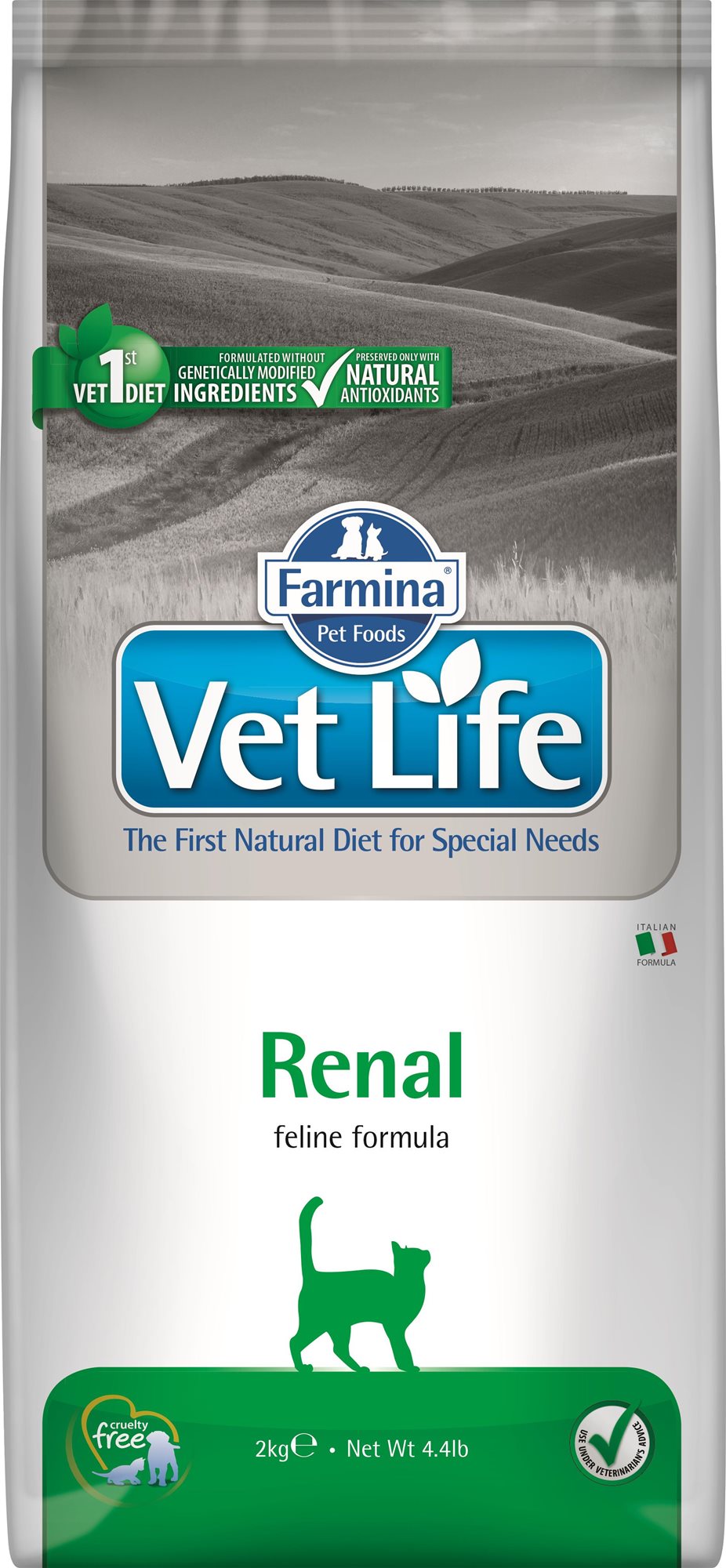 Vet Life Natural CAT Renal 2 kg