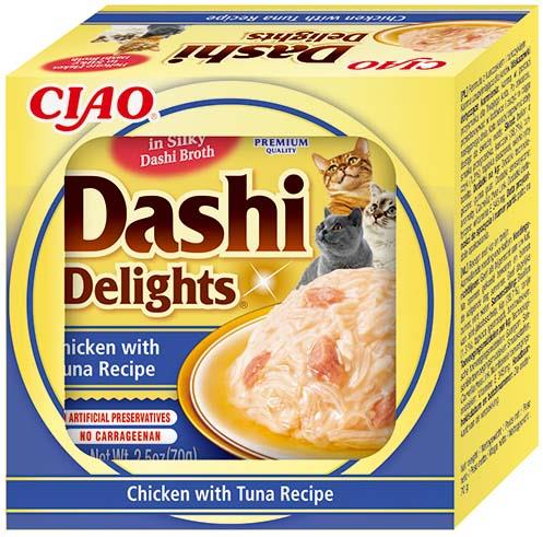 Ciao Dashi Delights kuře s tuňákem 70 g
