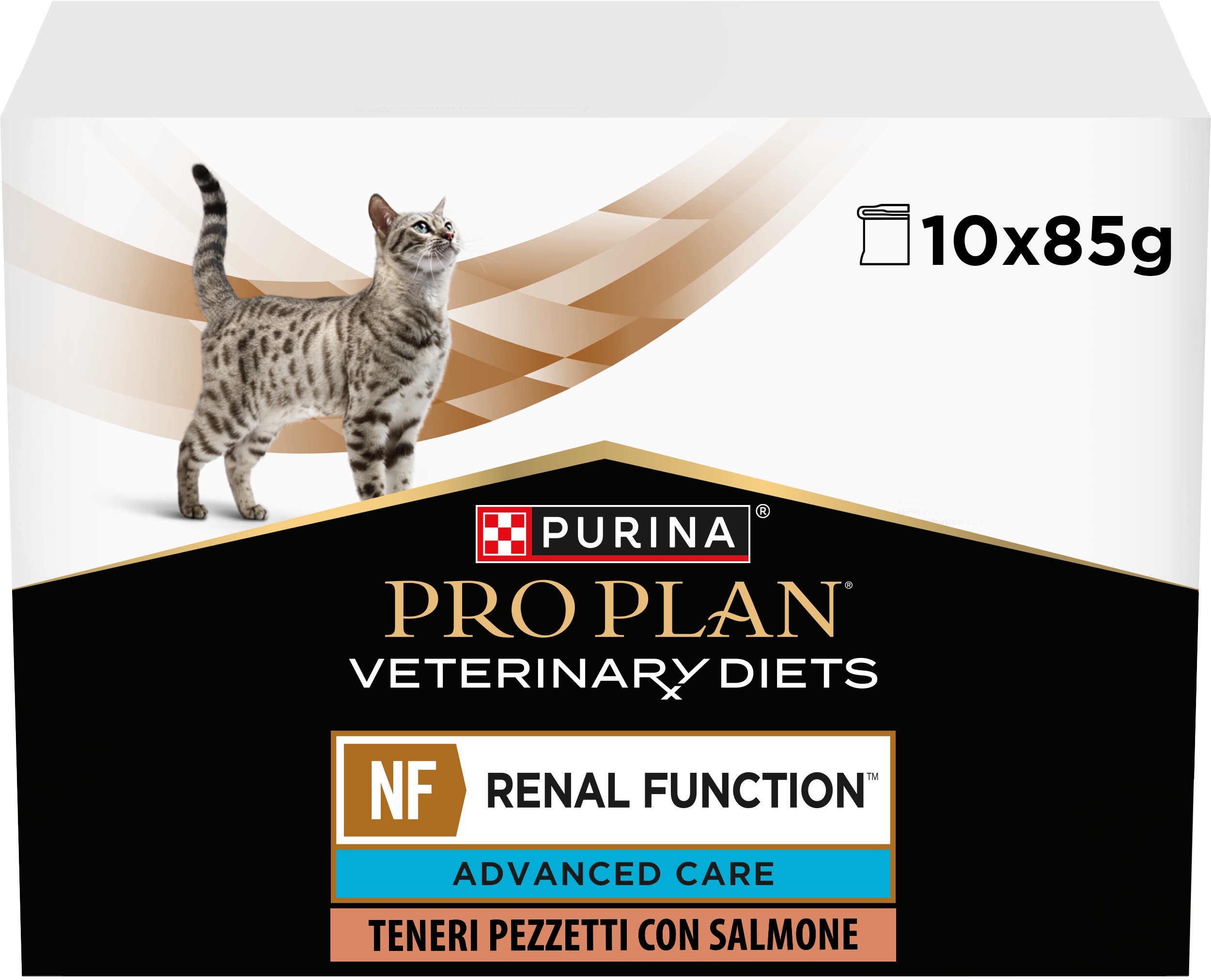 PRO PLAN Veterinární diety NF Renal Function Advanced Care kapsičky pro kočky losos 10x85 g
