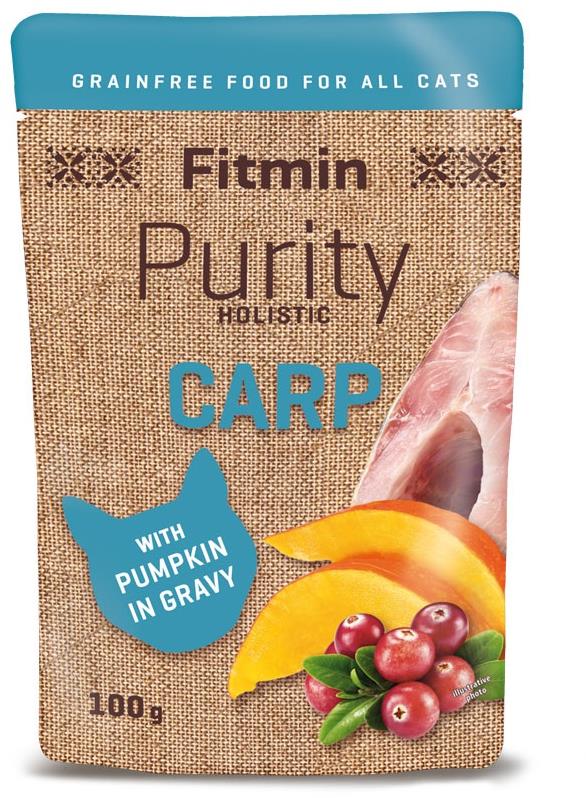 Fitmin Purity Kapsička pro kočky kapr s dýní 100 g