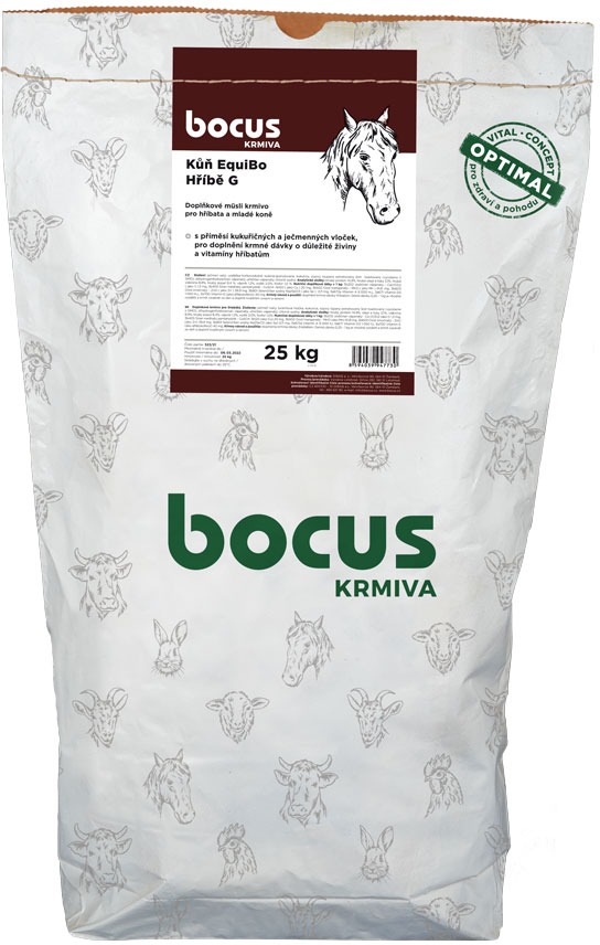 BOCUS EquiBo Hříbě granulované krmivo pro hříbata 25 kg