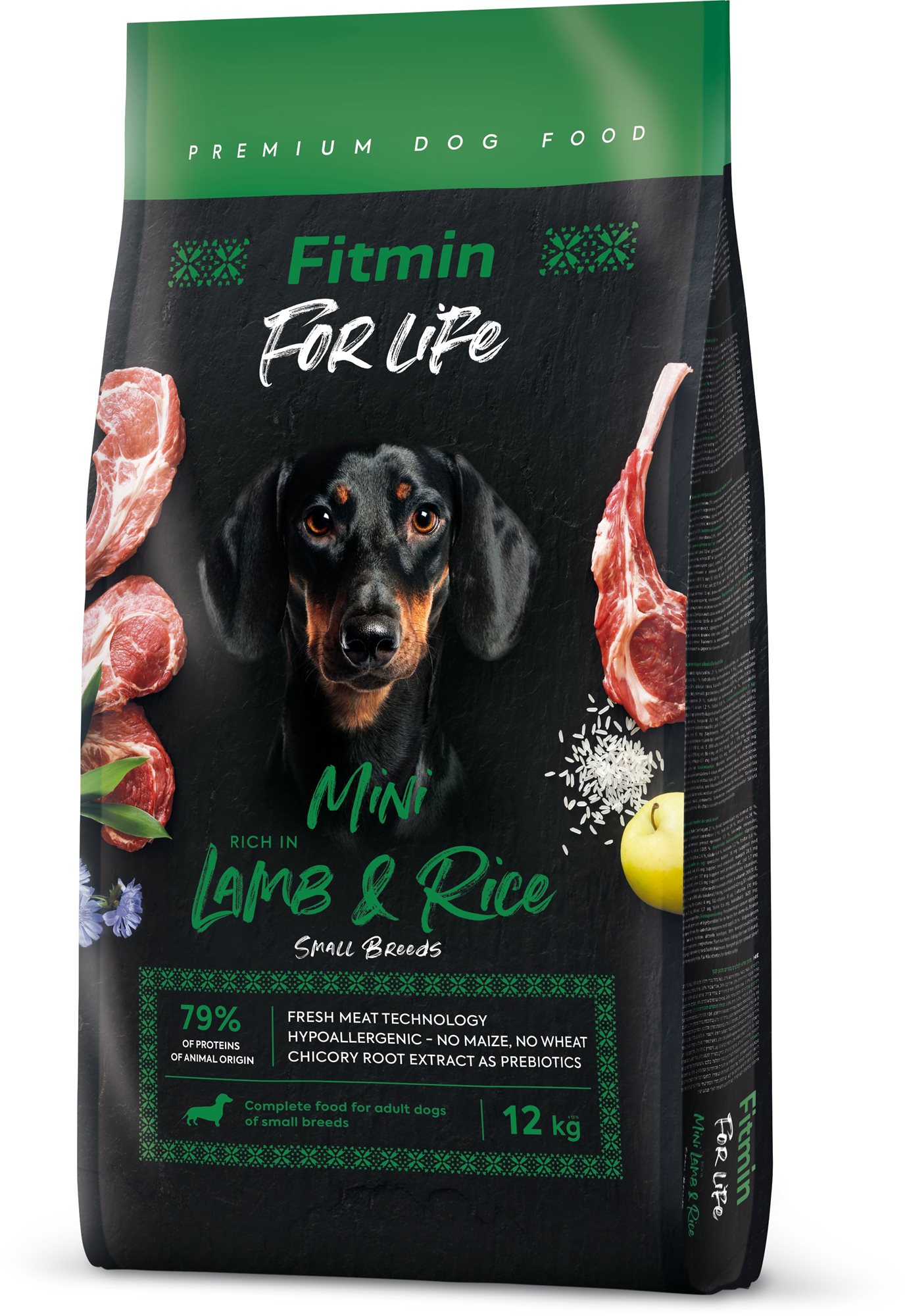 Fitmin For Life Dog Lamb & Rice Mini 12 kg