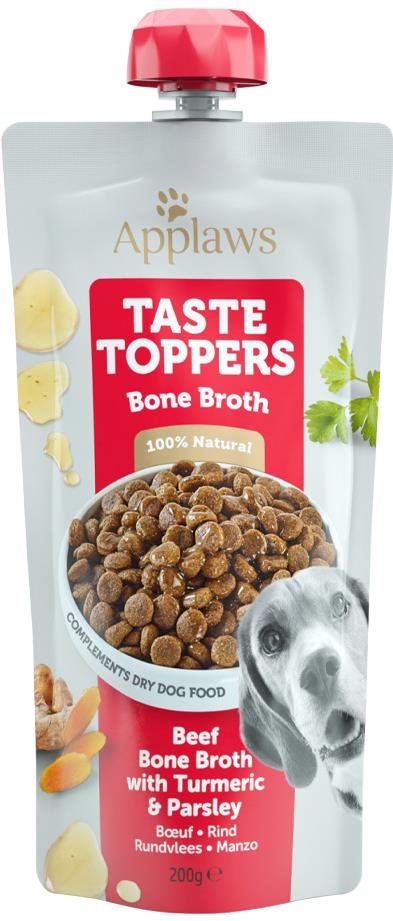 Applaws kapsička Dog Taste Toppers Smoothie Hovězí vývar 200 ml