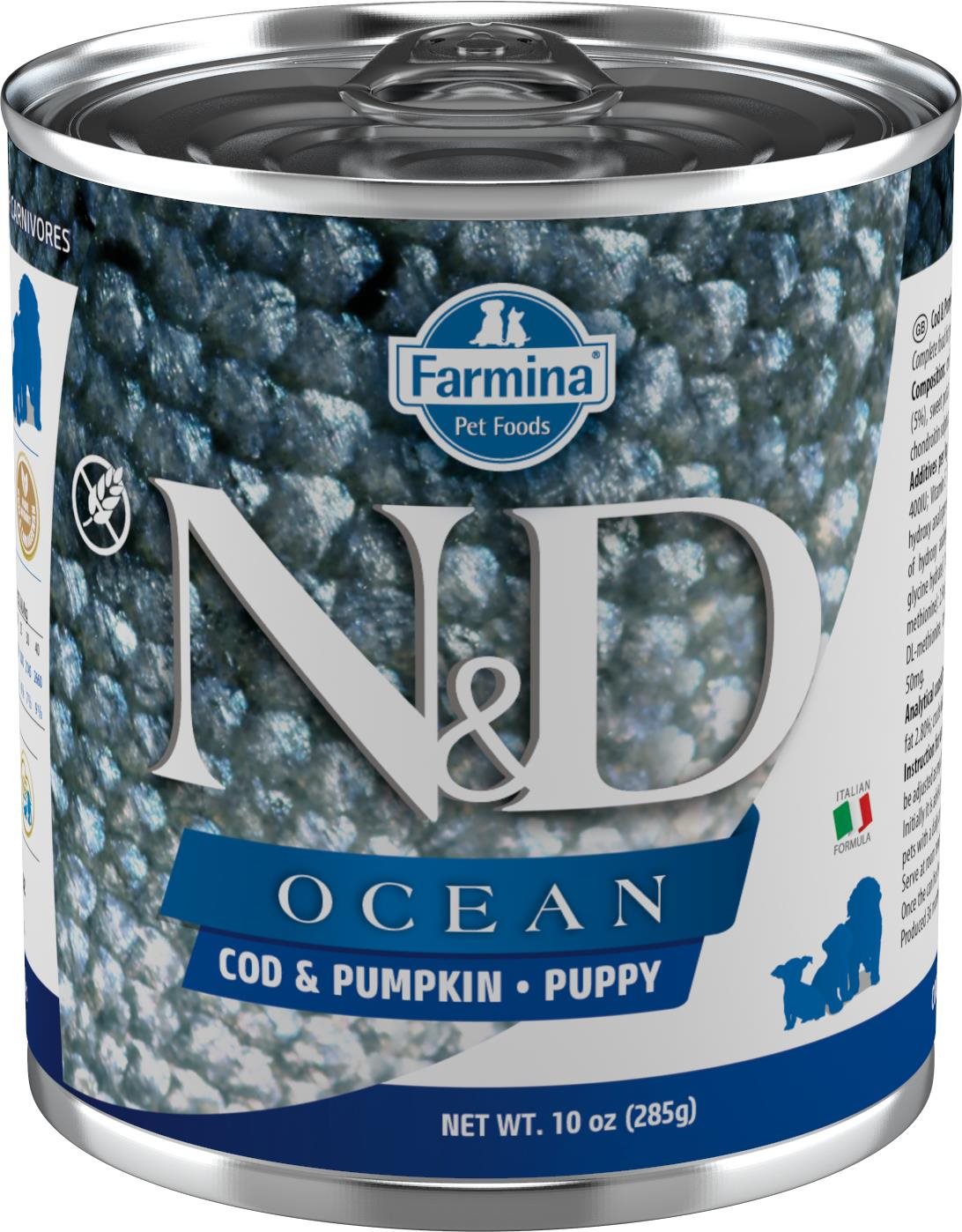 N&D Ocean Dog Puppy Codfish & Pumpkin 285 g