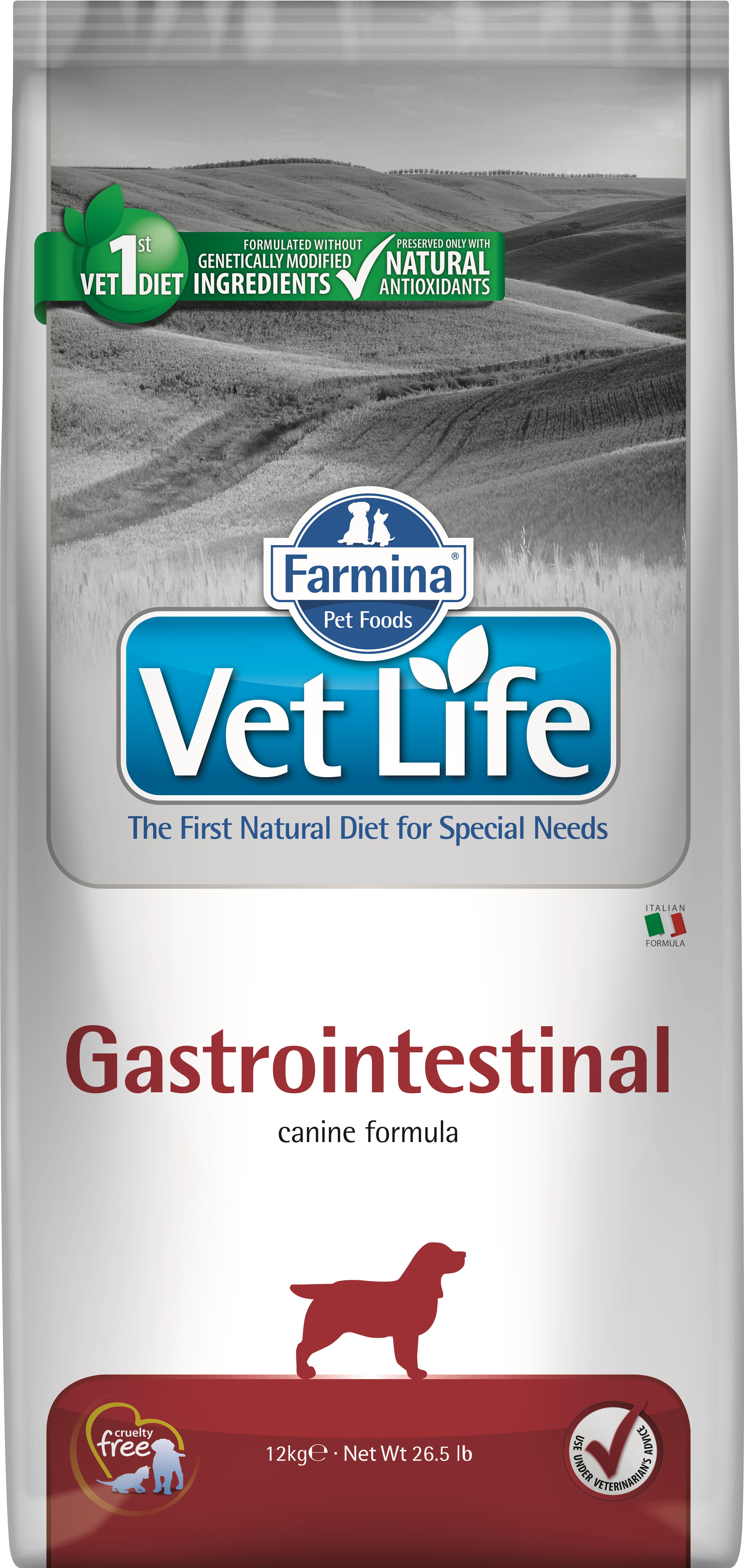 Vet Life Natural Dog Gastro-Intestinal 12 kg