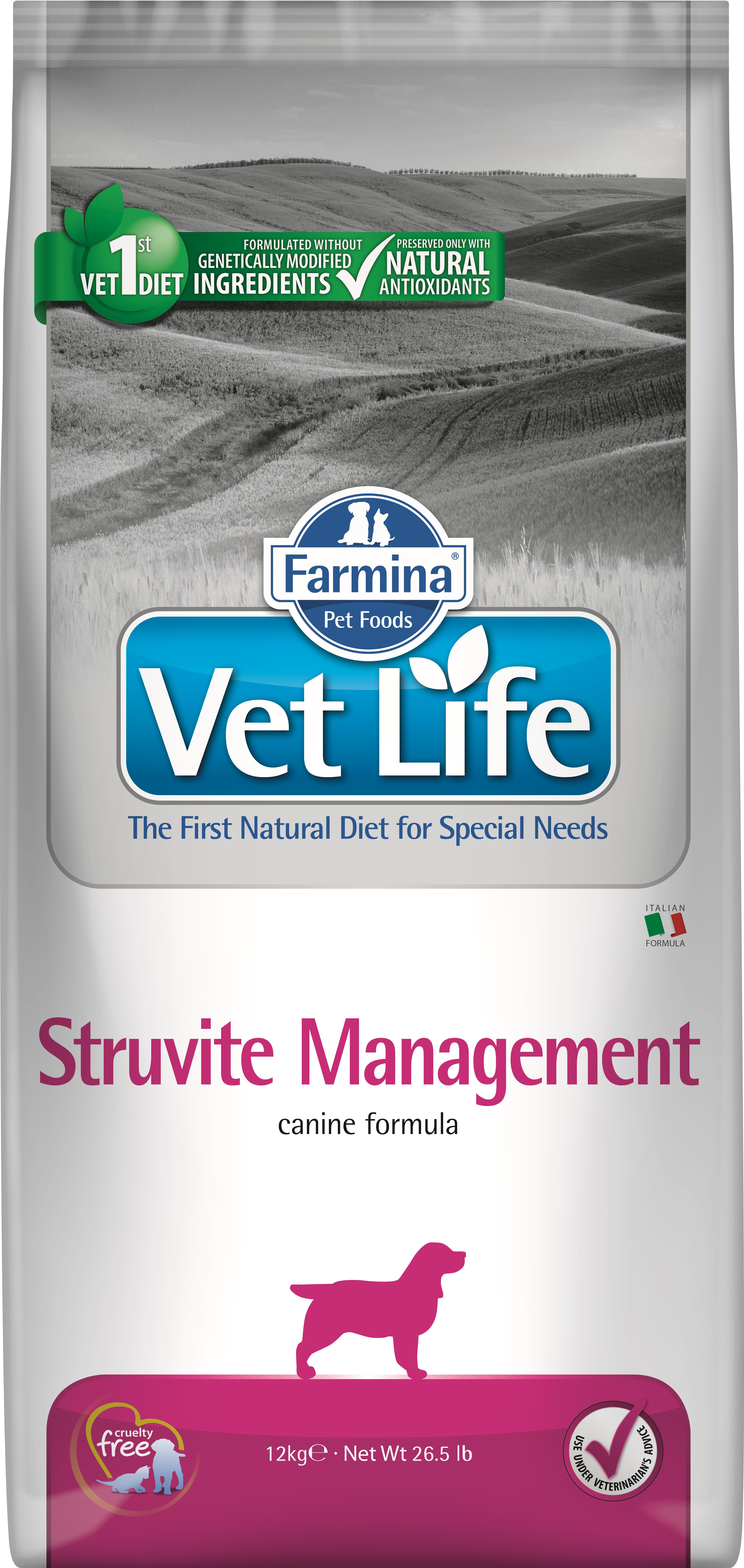 Vet Life Natural Dog Struvite Management 12 kg