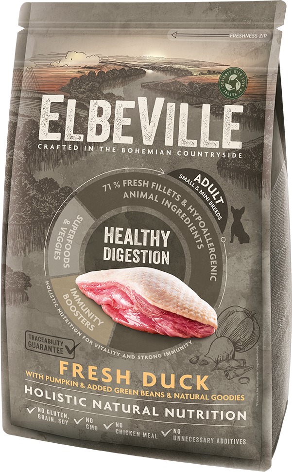Elbeville Adult Mini Healthy Digestion Fresh Duck 1,4 kg