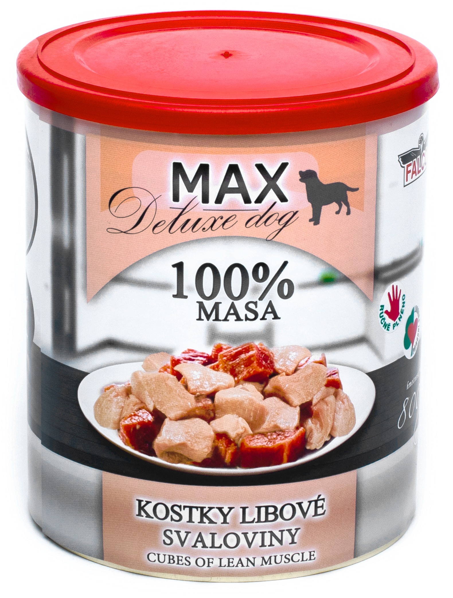 Sokol Falco MAX deluxe kostky libové svaloviny 800 g