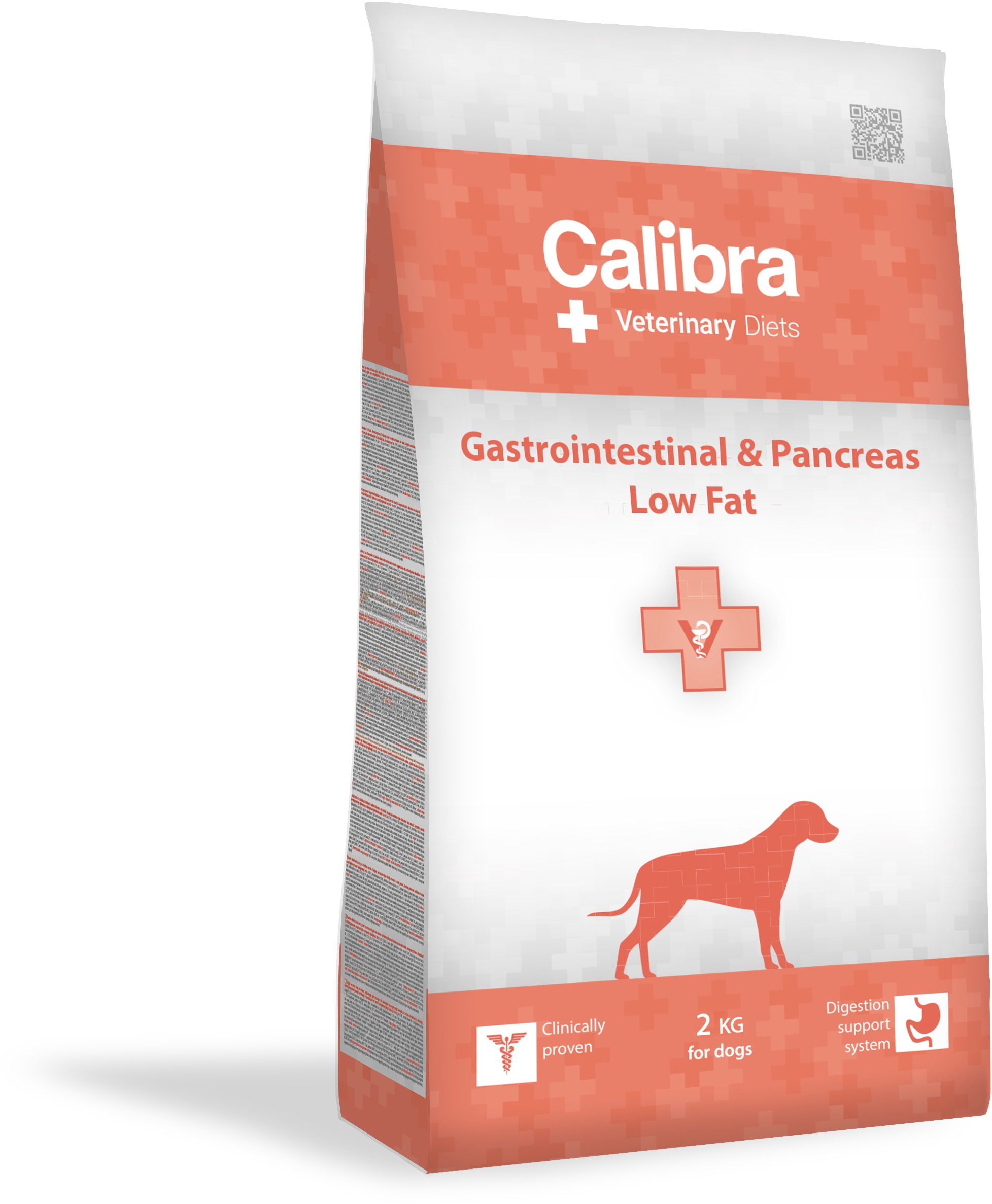 Calibra VD Dog Gastrointestinal & Pancreas Low Fat 2 kg