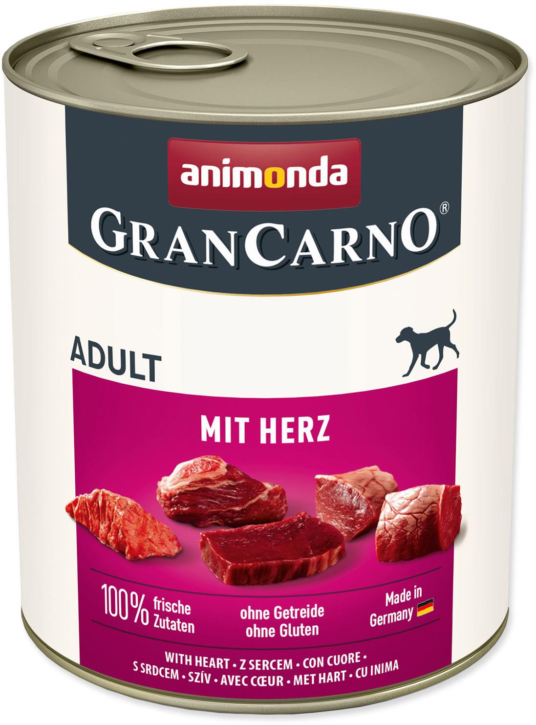 Animonda Gran Carno Adult se srdcem 800 g