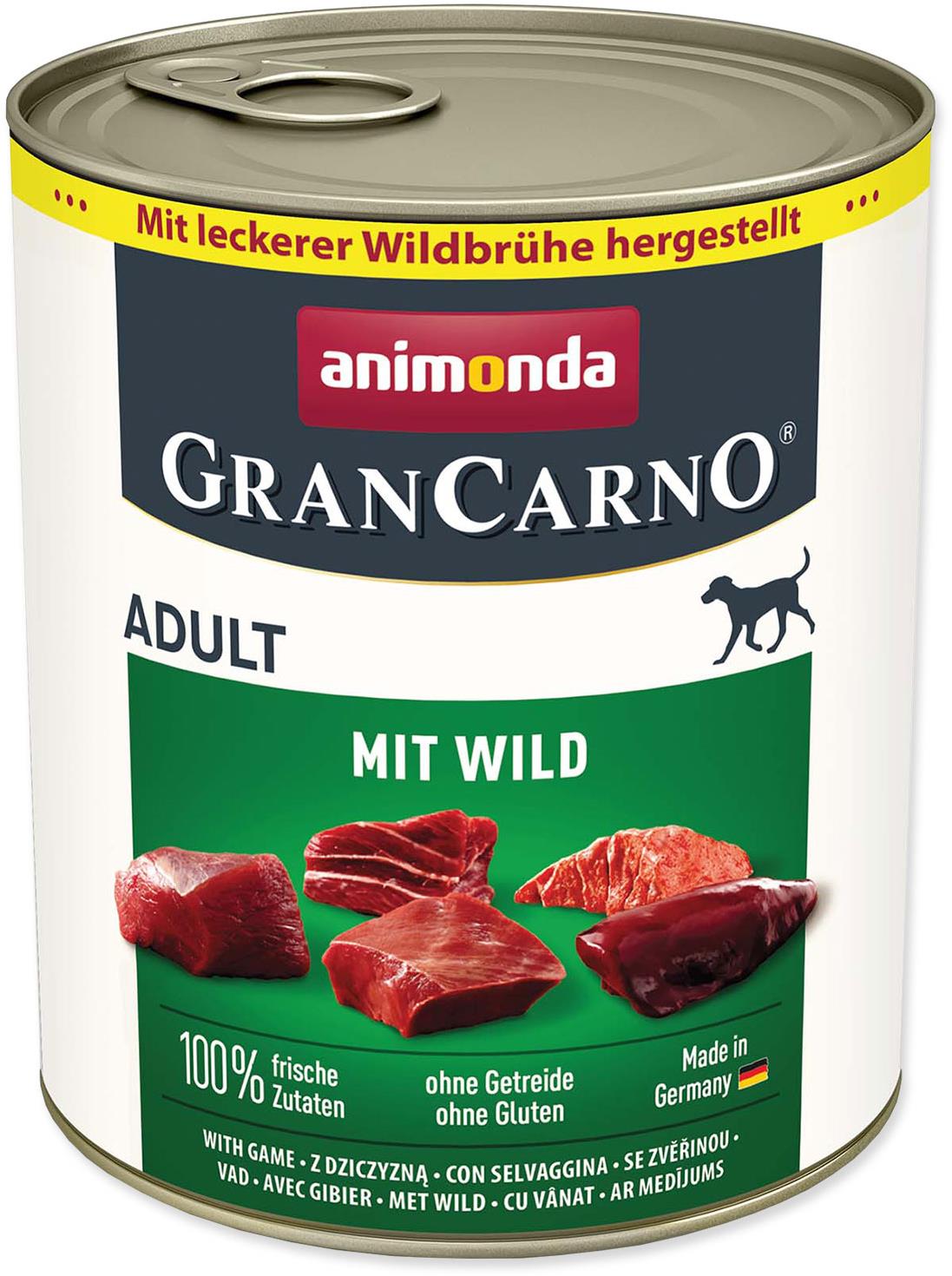 Animonda Gran Carno Adult se zvěřinou 800 g