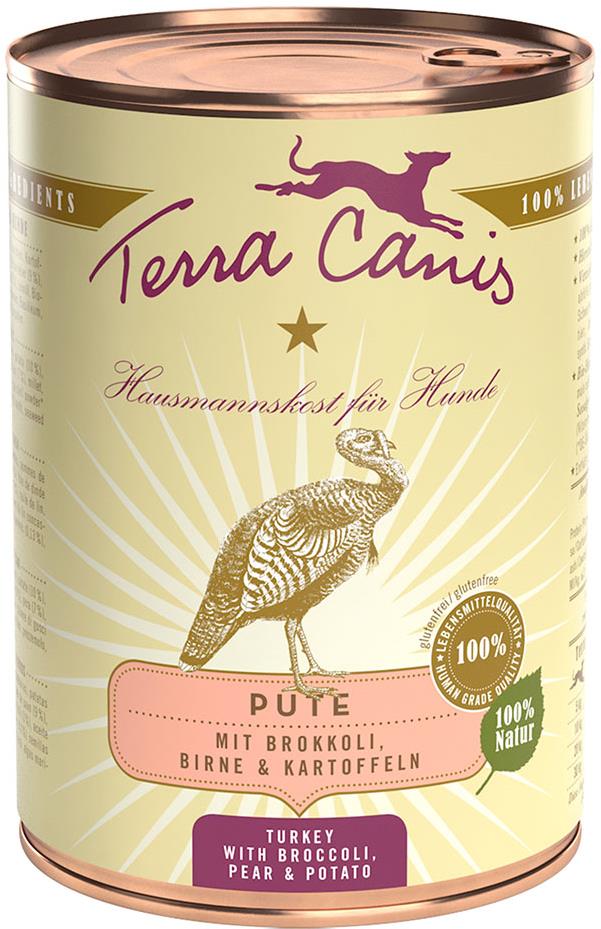 Terra Canis Classic Konzerva Krůta s brokolicí, hruškou a brambory 400 g