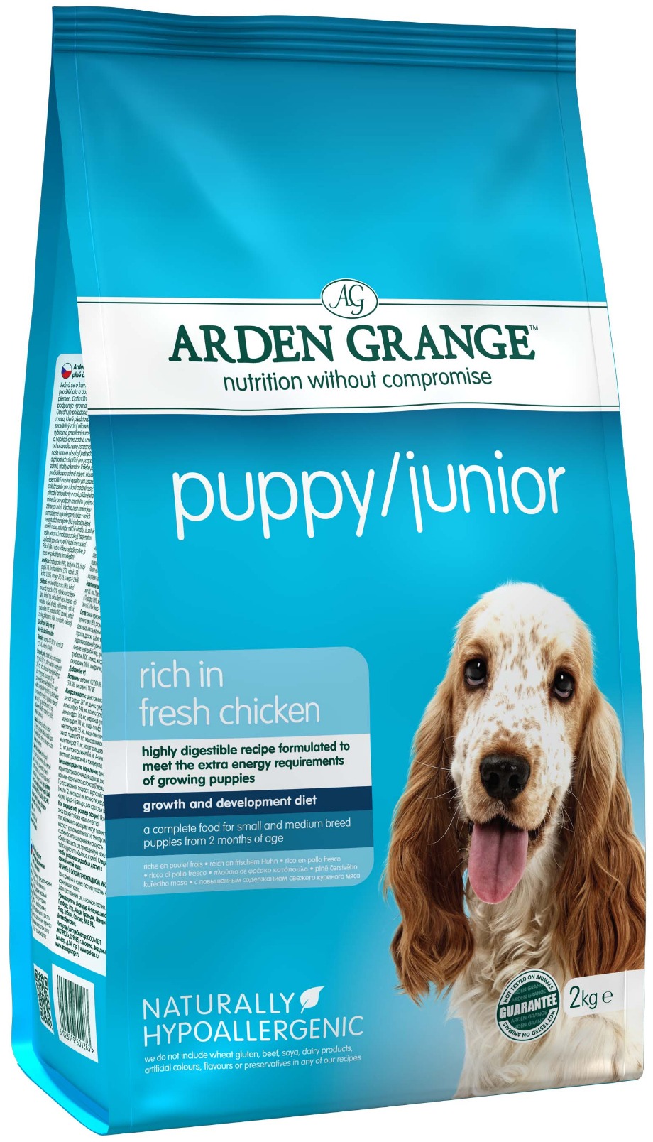 Arden Grange Dog Puppy/Junior rich in fresh Chicken 2 kg