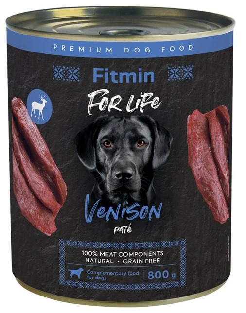 Fitmin For Life Zvěřinová konzerva pro psy 800 g