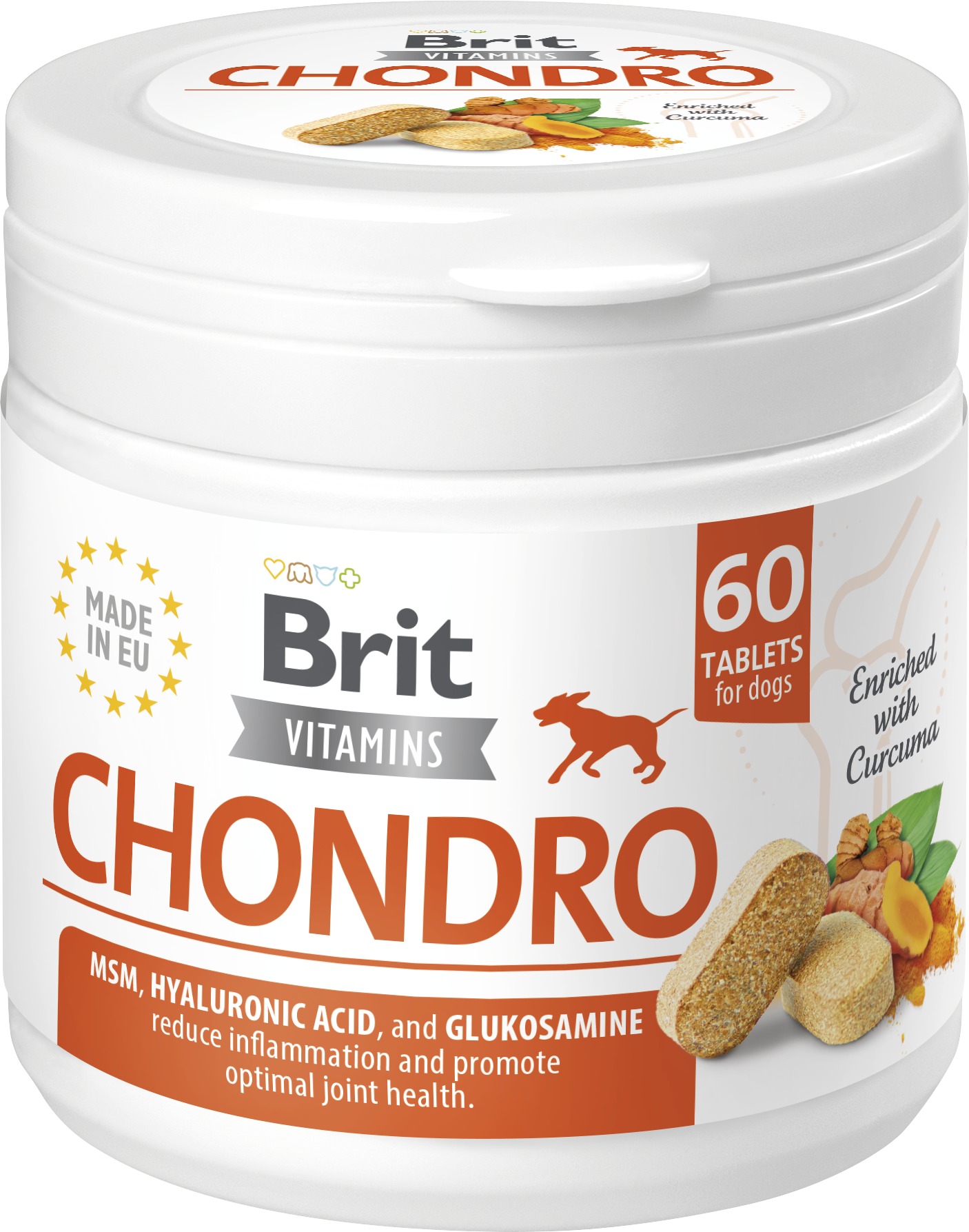 Brit Vitamins Chondro - Klouby a kosti 60 tbl.