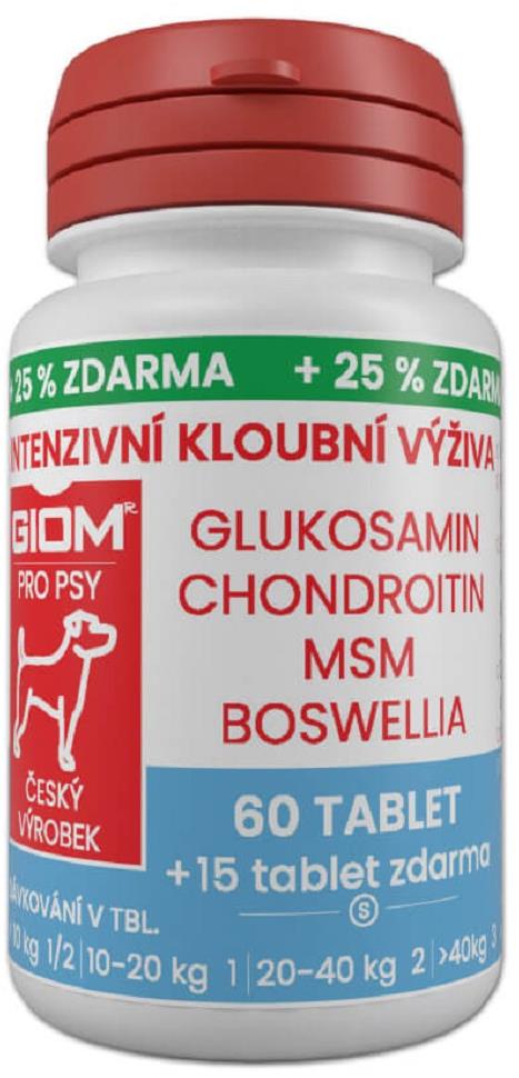 Giom Intenzivní kloubní výživa 60 tbl. + 25 % zdarma