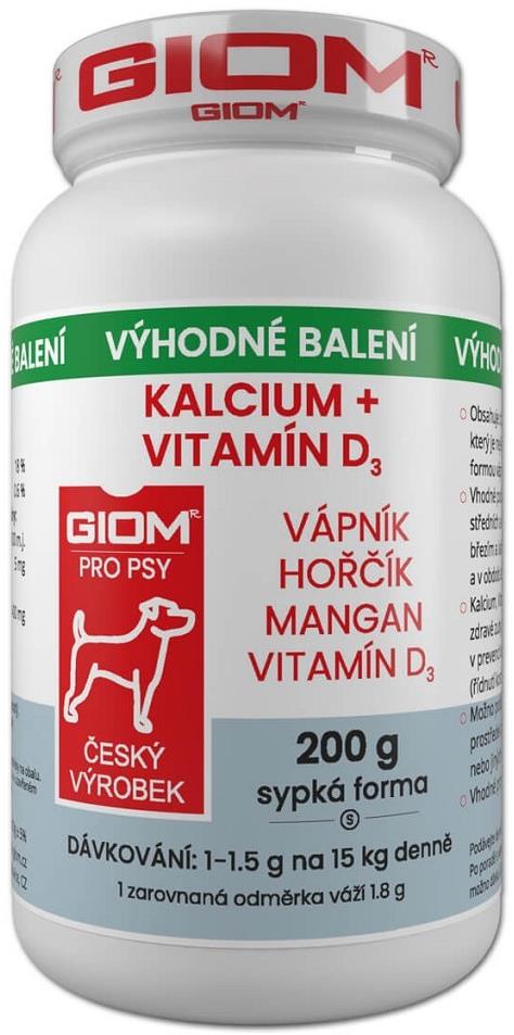 Giom Kalcium + D3 200 g