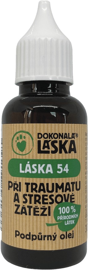 Dokonalá láska 54 Při traumatu a stresové zátěži 30 ml