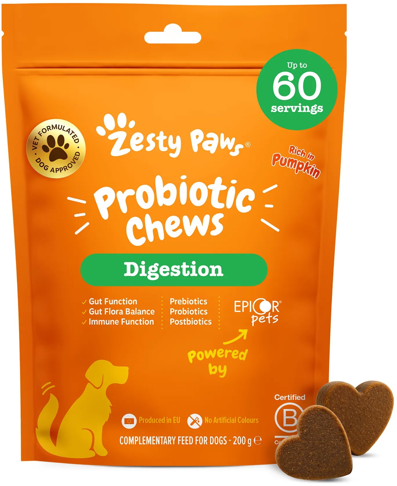 Zesty Paws Probiotic Chews 60 ks