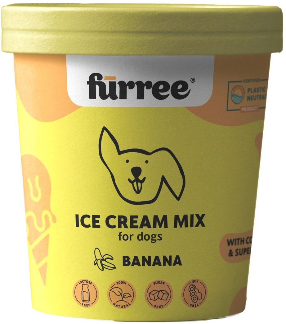 Fürree Ice cream Banana Zmrzlina pro psy 60 g