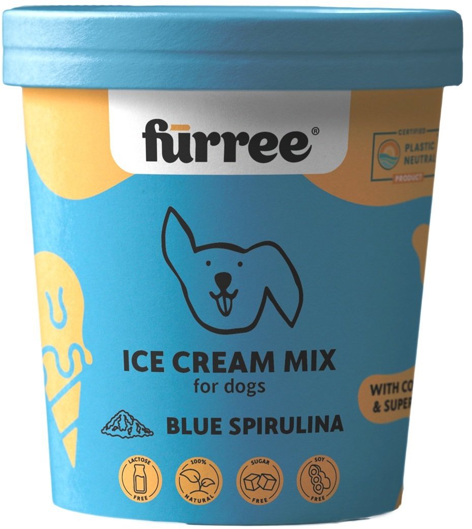 Fürree Ice cream Blue Spirulina Zmrzlina pro psy 60 g