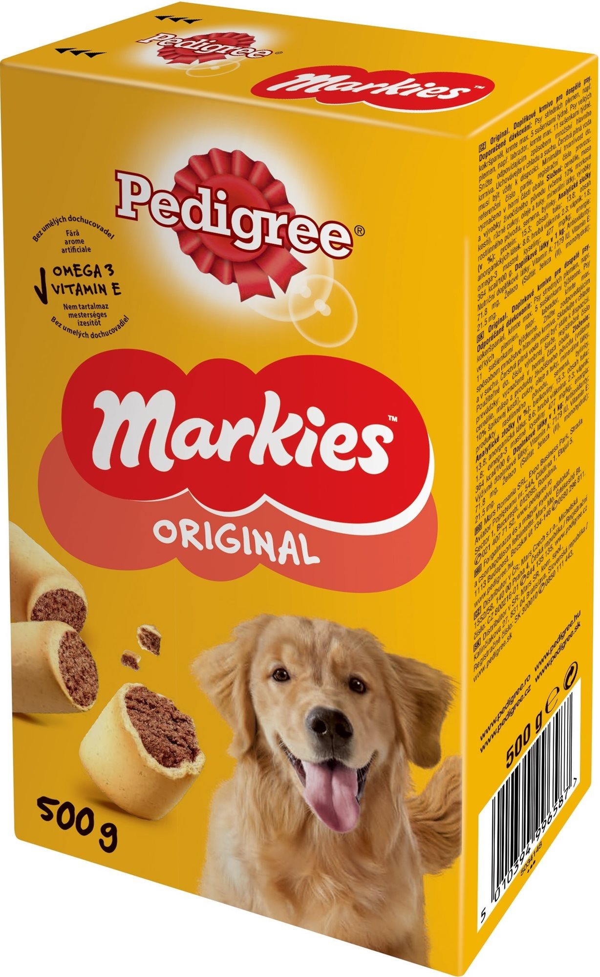 Pedigree Markies pamlsky pro psy s morkovou kostí 500 g
