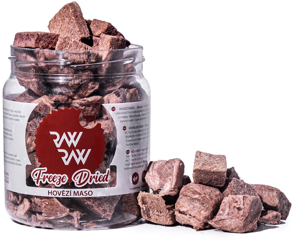 Raw Raw mrazem sušené Hovězí maso 70 g