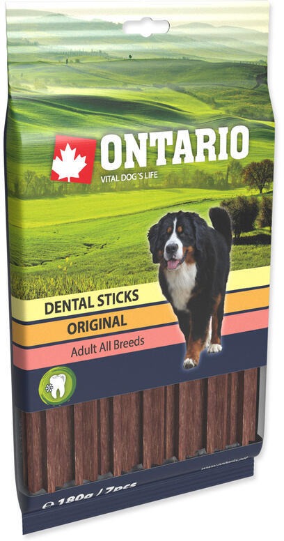 Ontario Dentální tyčinky 180 g