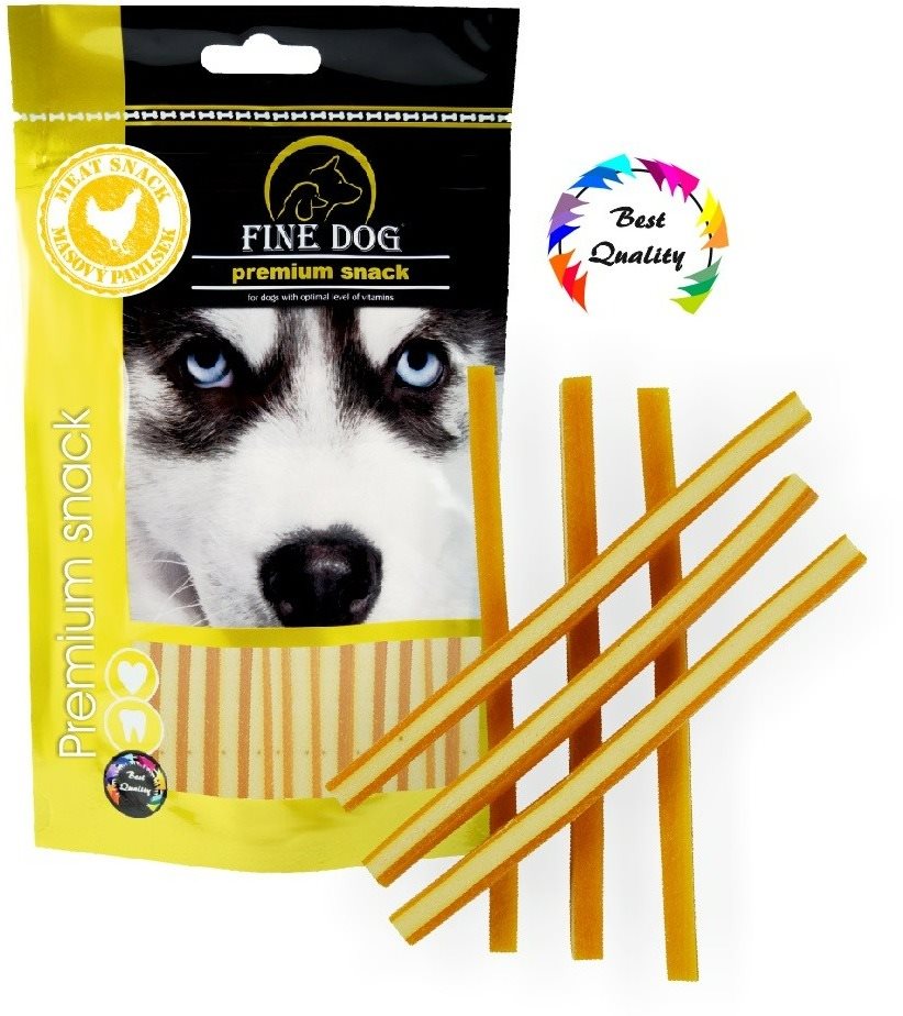 Fine Dog Sandwich strips kuřecí 80 g