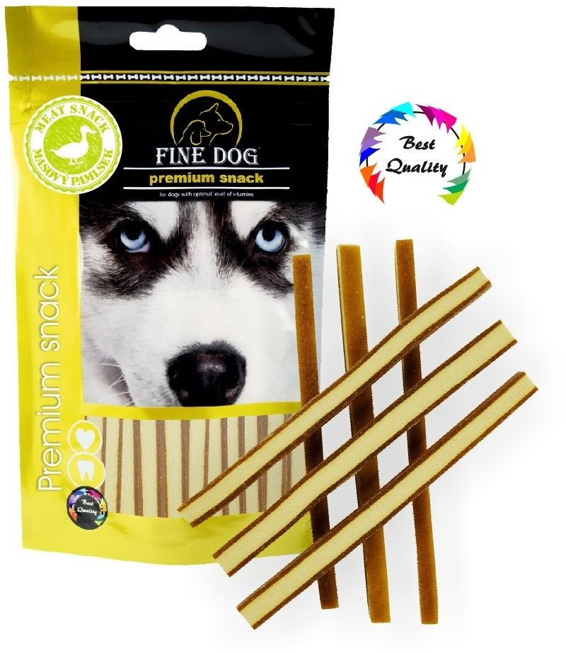 Fine Dog Sandwich strips kachní 80 g