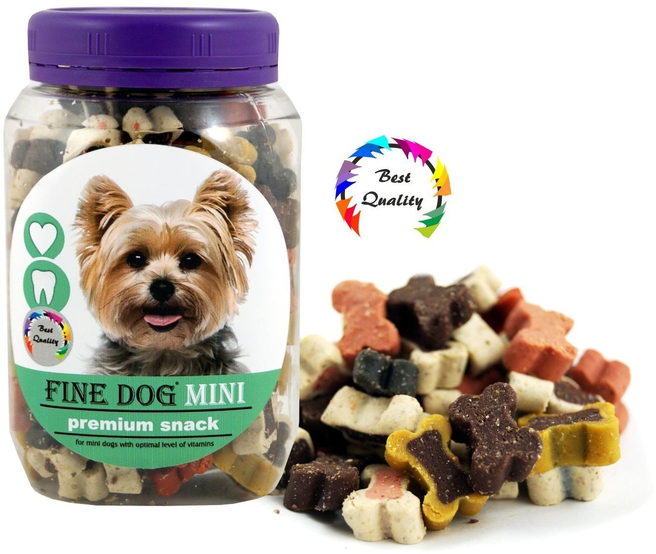 Fine dog mini soft mix kostičky 280 g